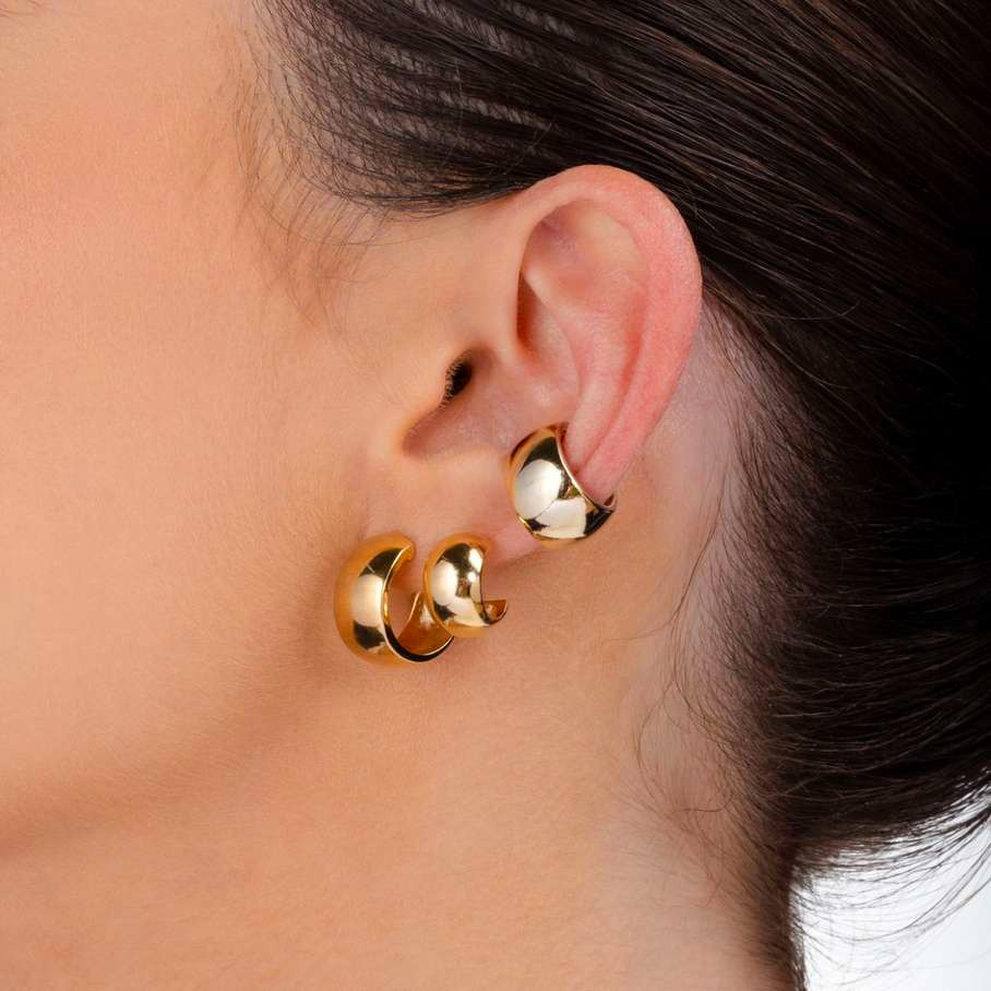 Small hoop earring