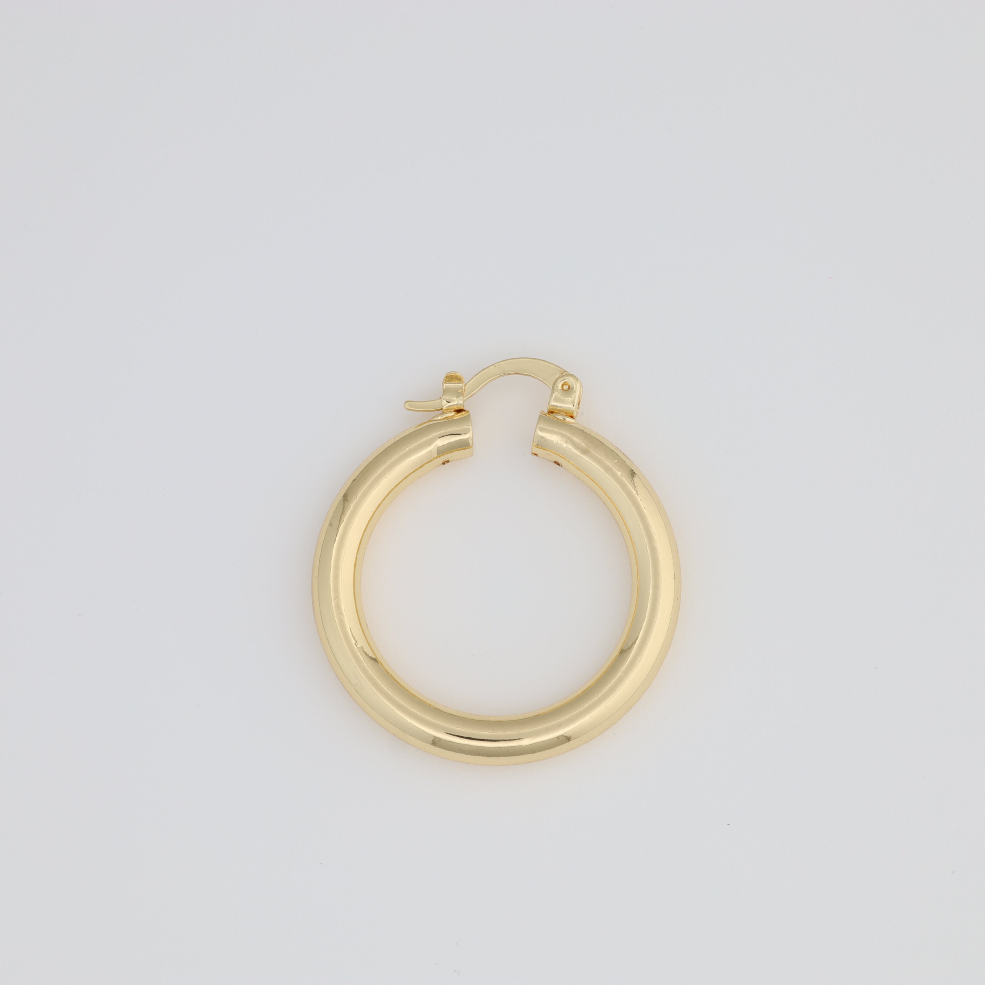 Classic Plain Hoop Earring