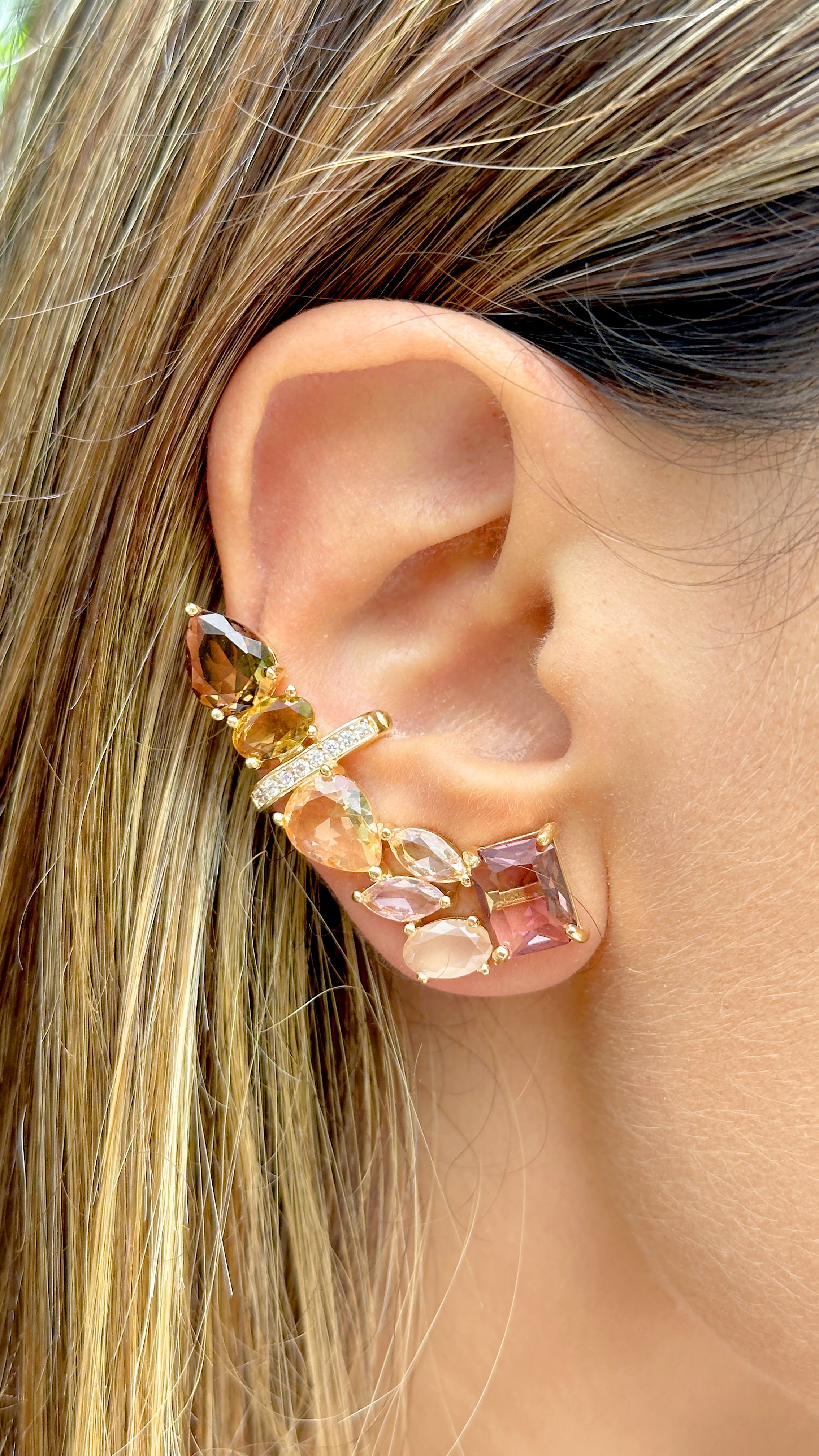 Geometric Ear cuff