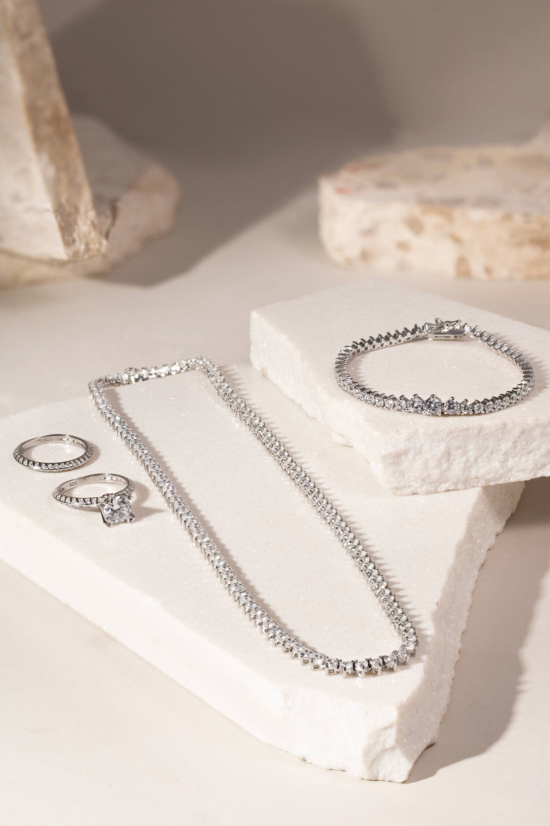 925 Sterling Silver Riviera Bracelet