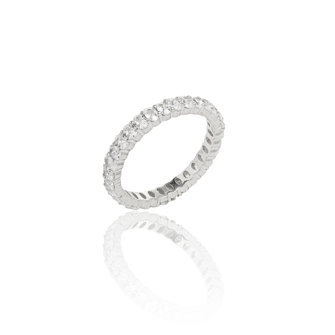 Full-band 925 Sterling Silver Ring