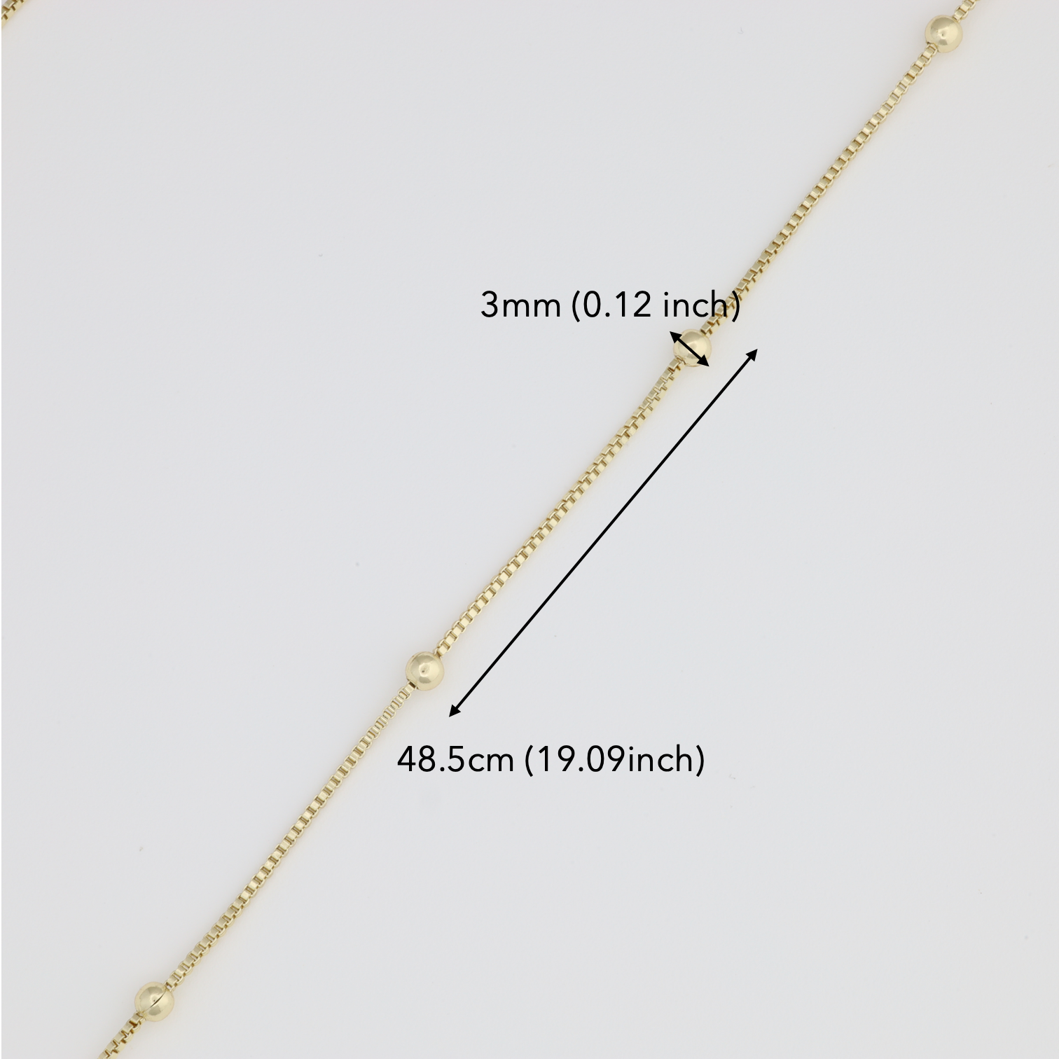 Small Satellite Necklace