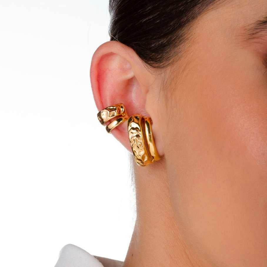 Ear Cuff Earring with high waves