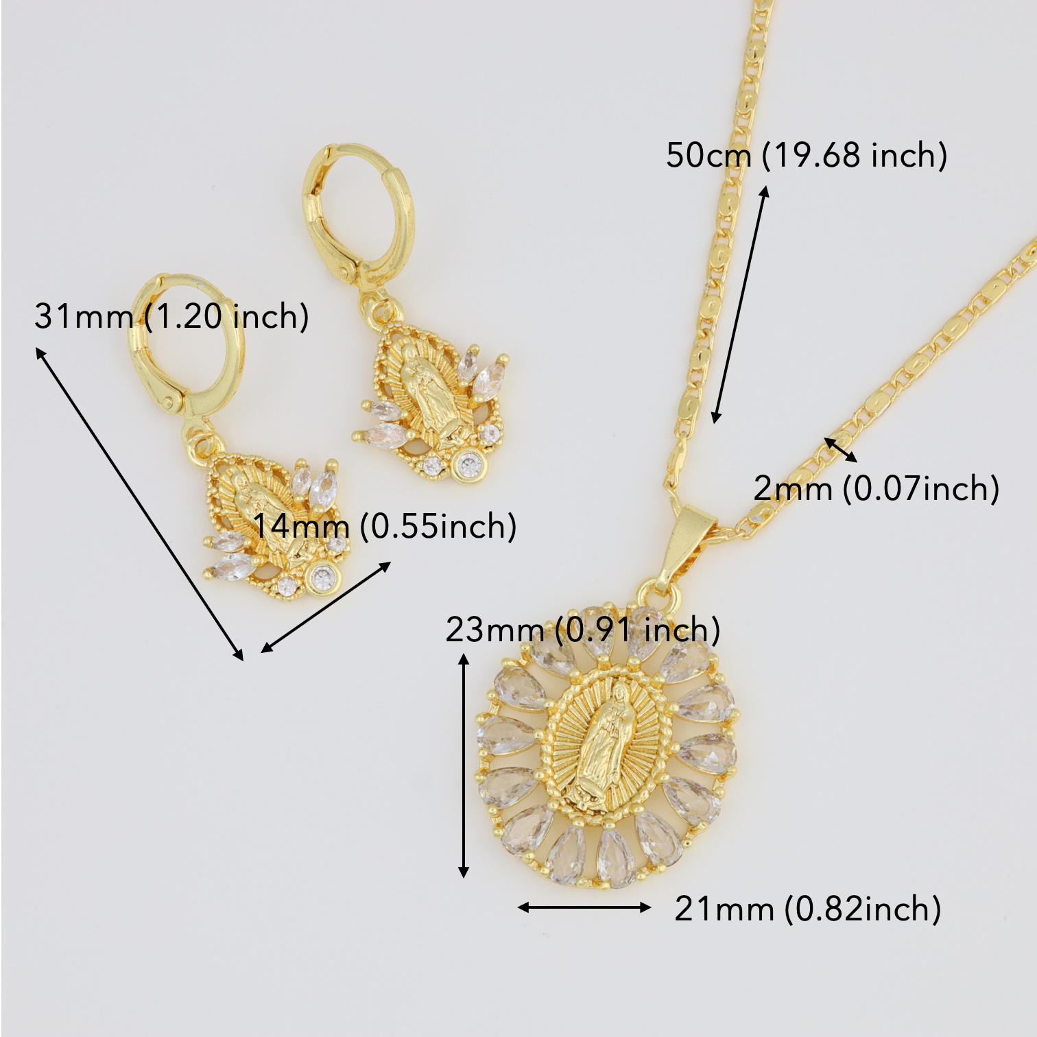 Saint Guadalupe Set