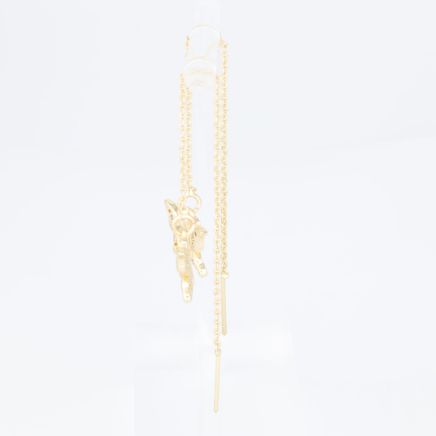 Threader Earrings Butterfly Design