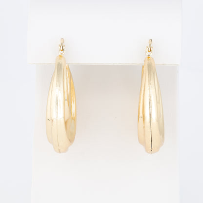 Hoop Earring With Different Texture