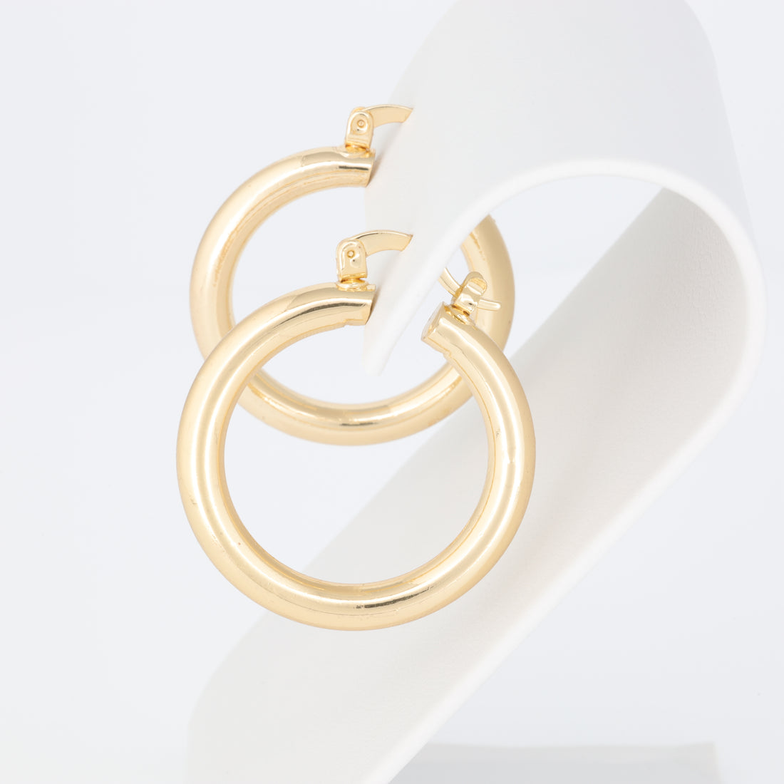 Classic Plain Hoop Earring