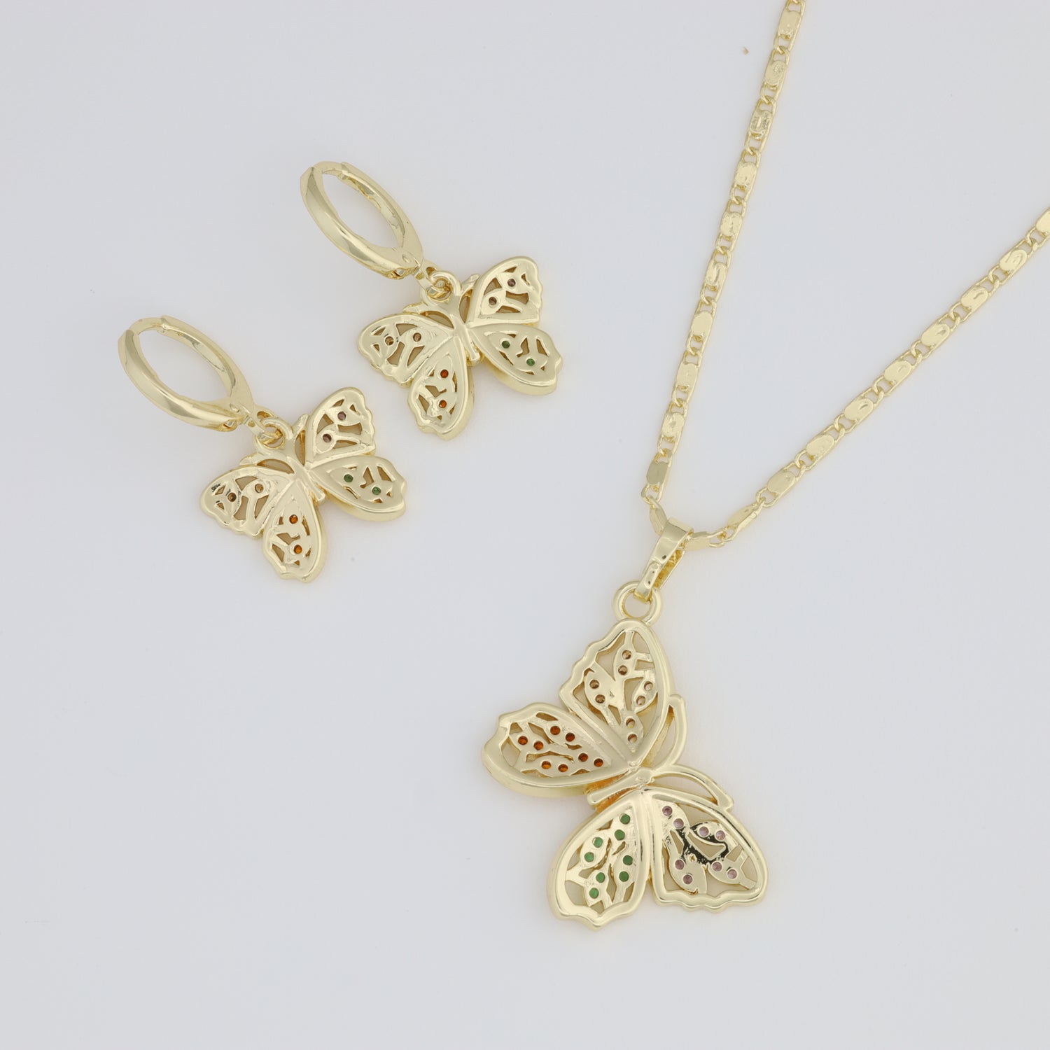 Colored Butterfly Set