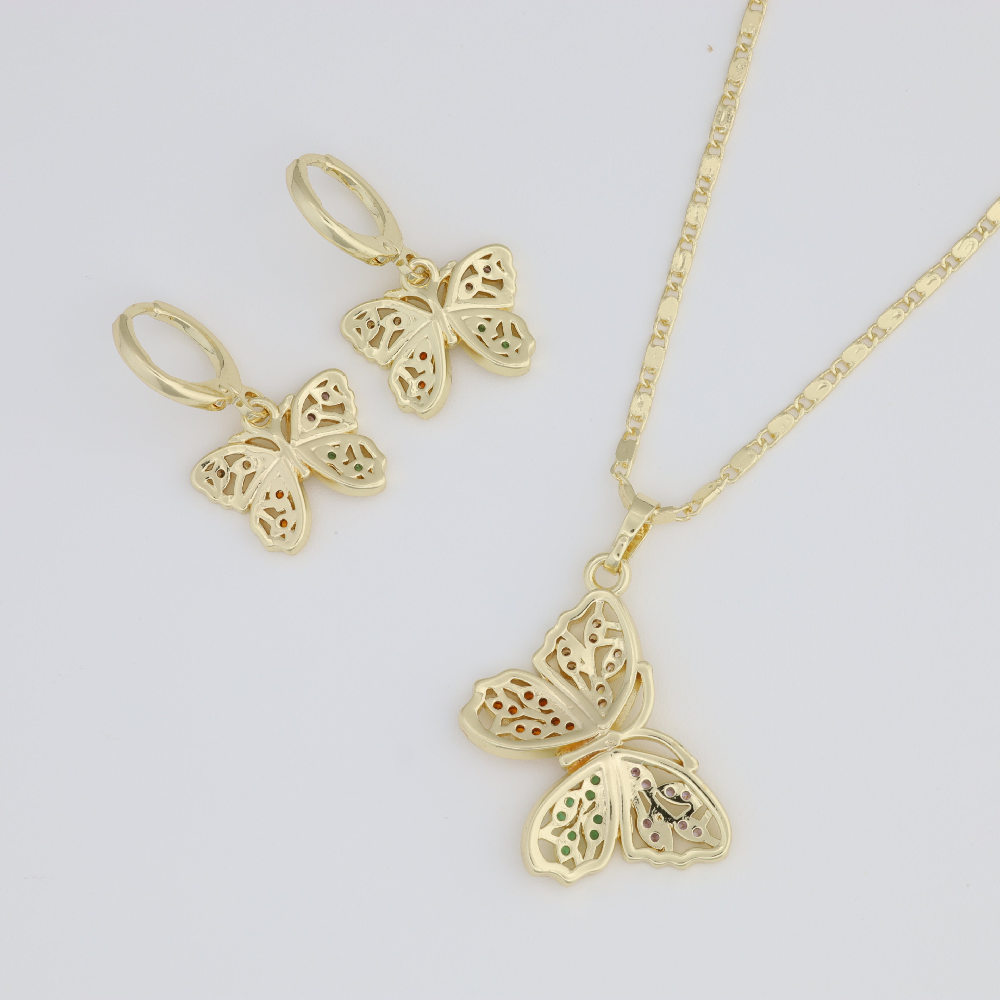 Colored Butterfly Set
