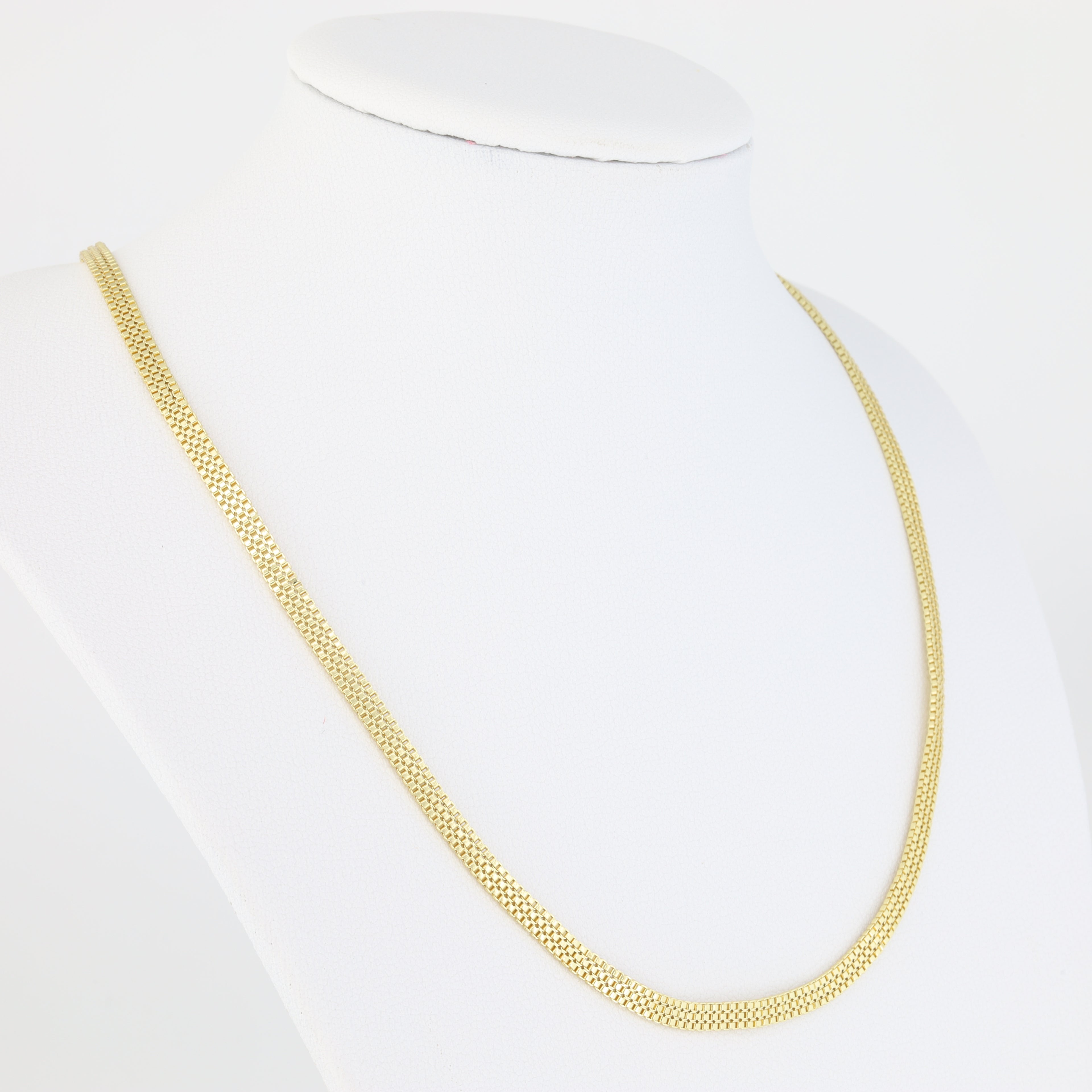 Triple Box Necklace