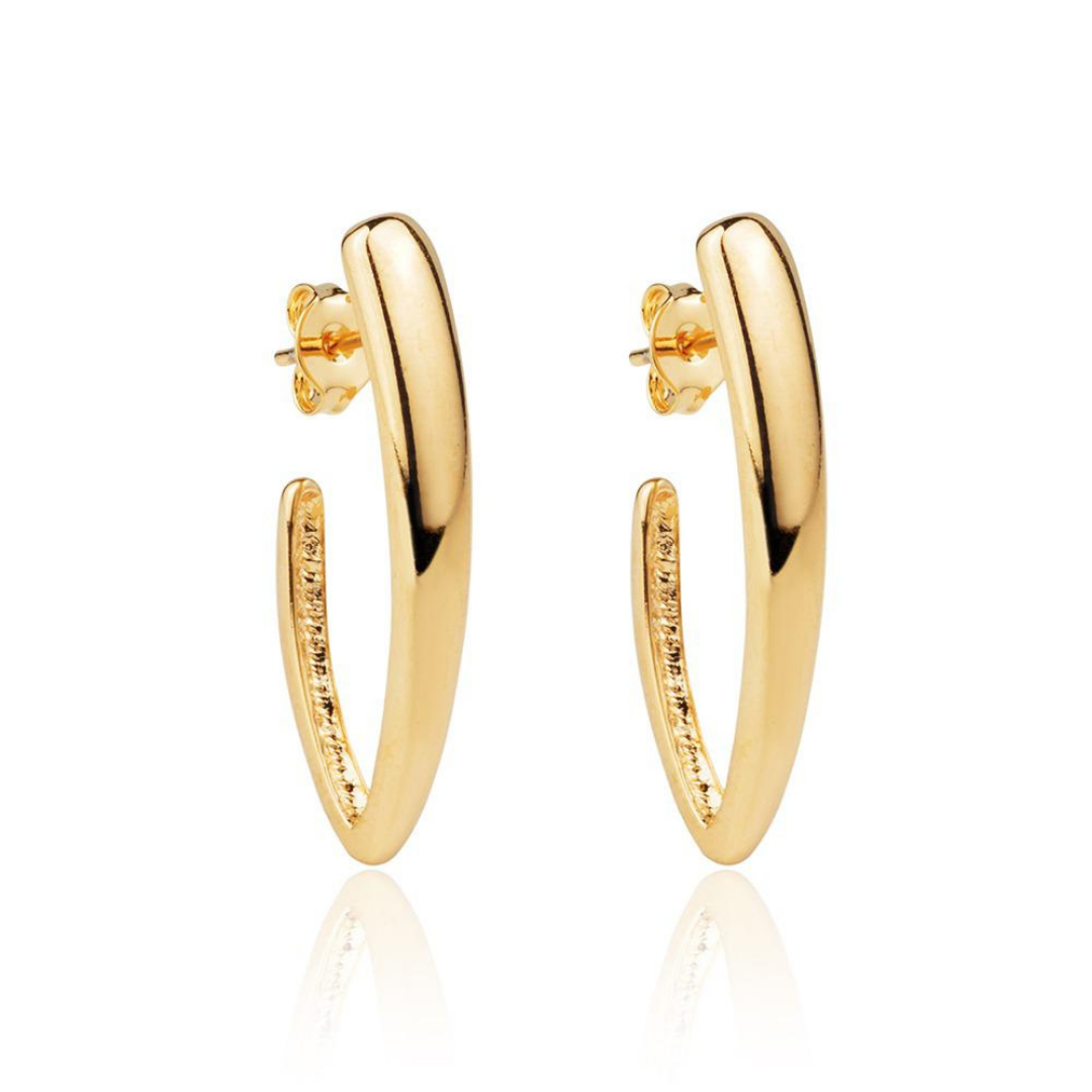 Dropped geometric earring