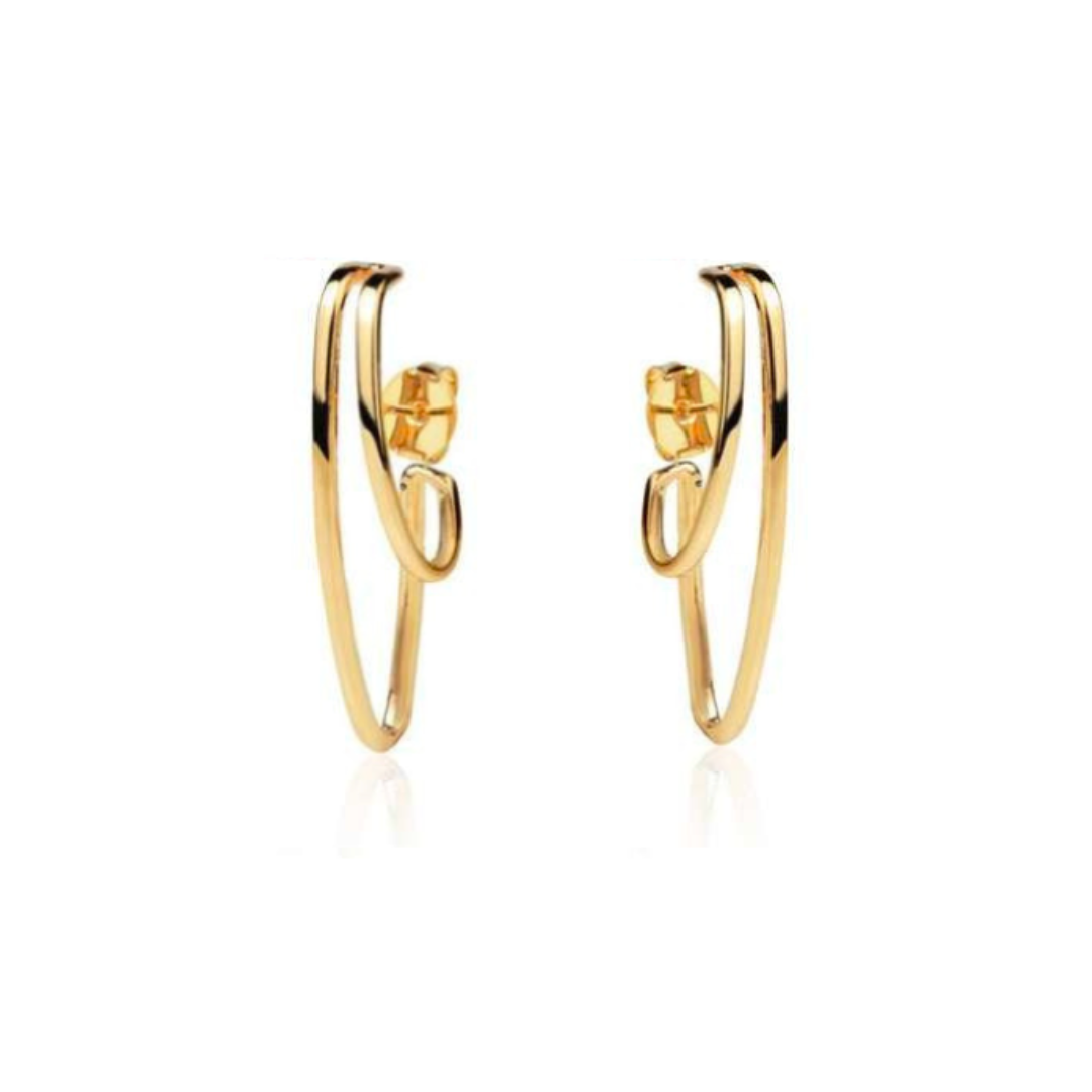 Abstract earring