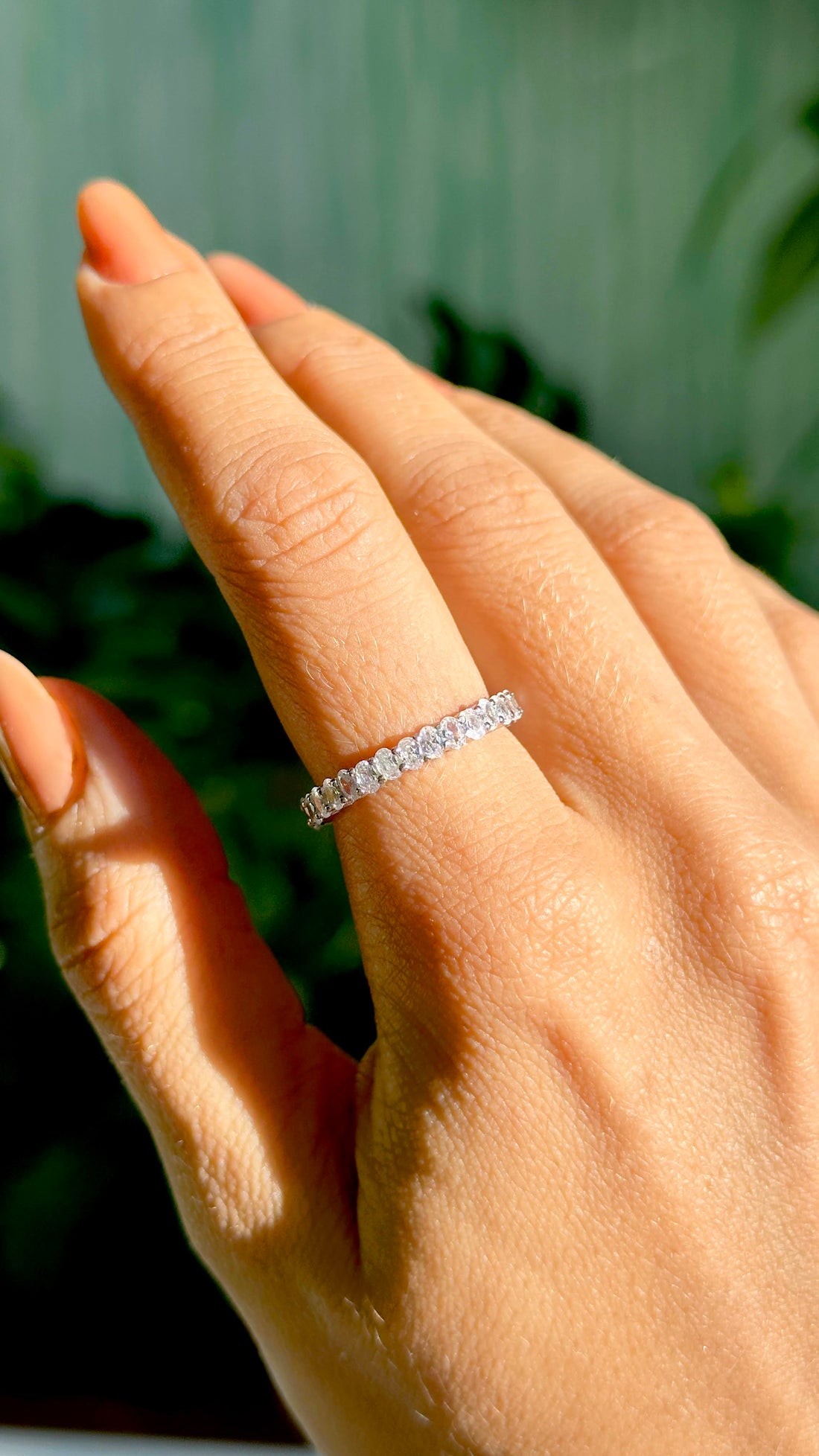 Full-band 925 Sterling Silver Ring