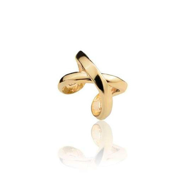 Modern X-shaped ear cuff