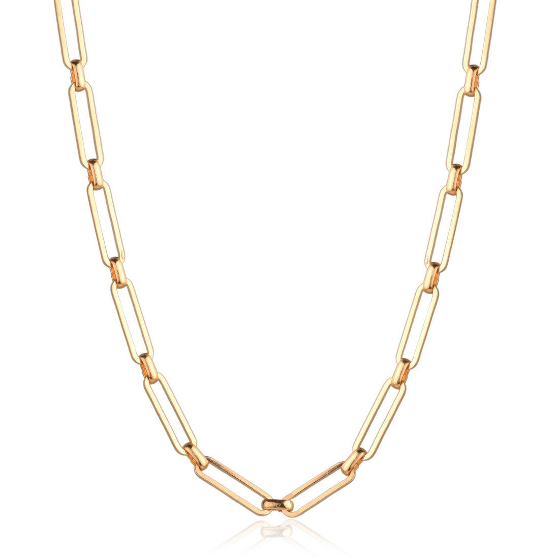 Plain paperclip necklace