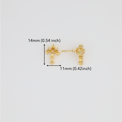Cross Earring
