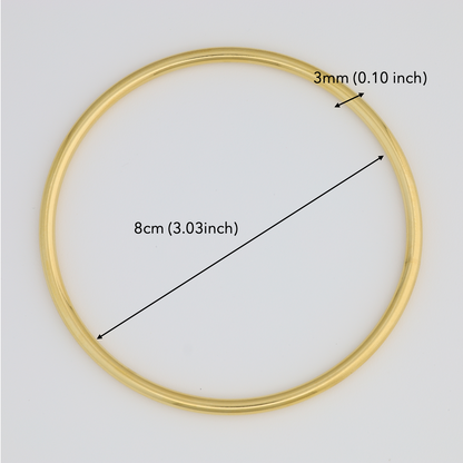 Plain Bangle Bracelet