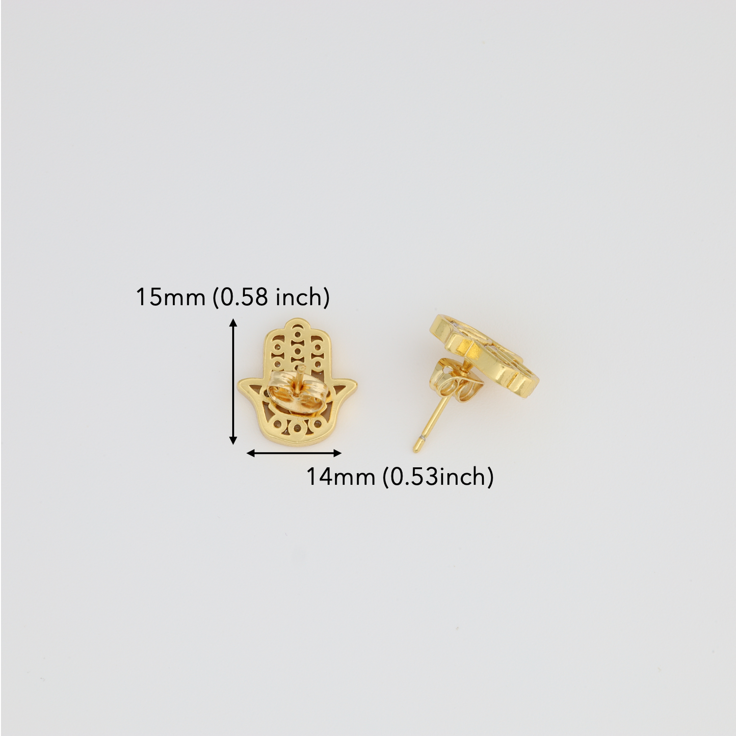 Hamsa Earring