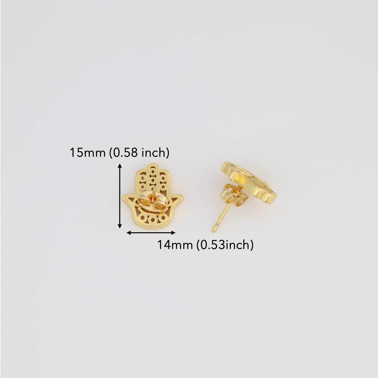 Hamsa Earring