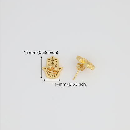 Hamsa Earring
