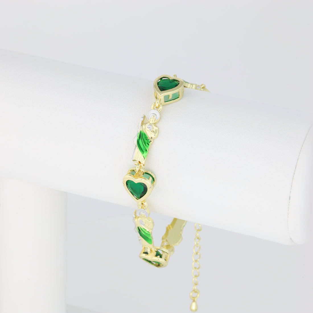 Green Saint Jude Bracelet