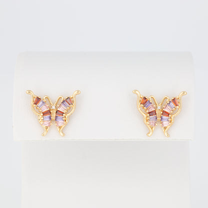 Colored Butterfly Earring