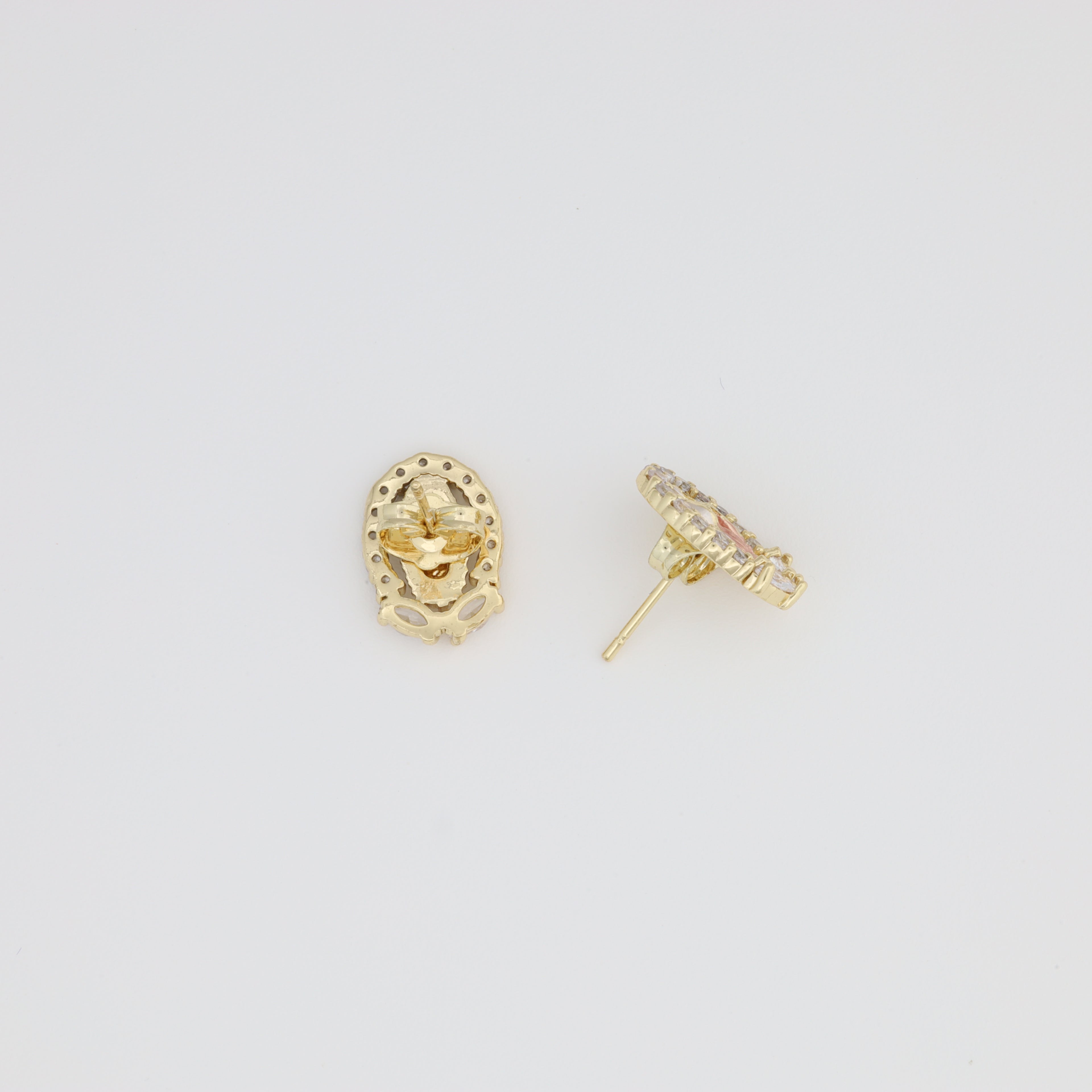 Saint Guadalupe Tricolor Earring