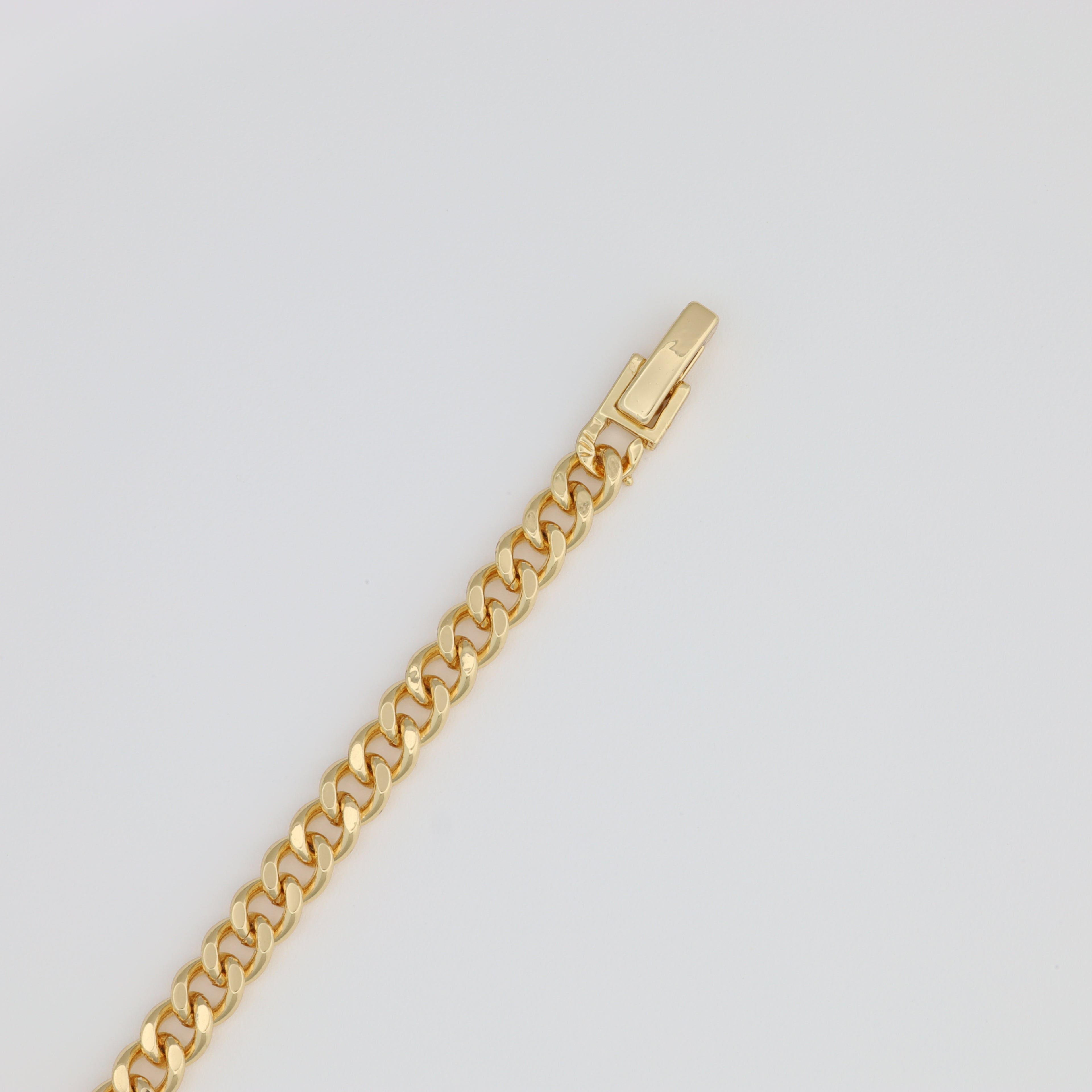 Leopard Bracelet with Cuban link