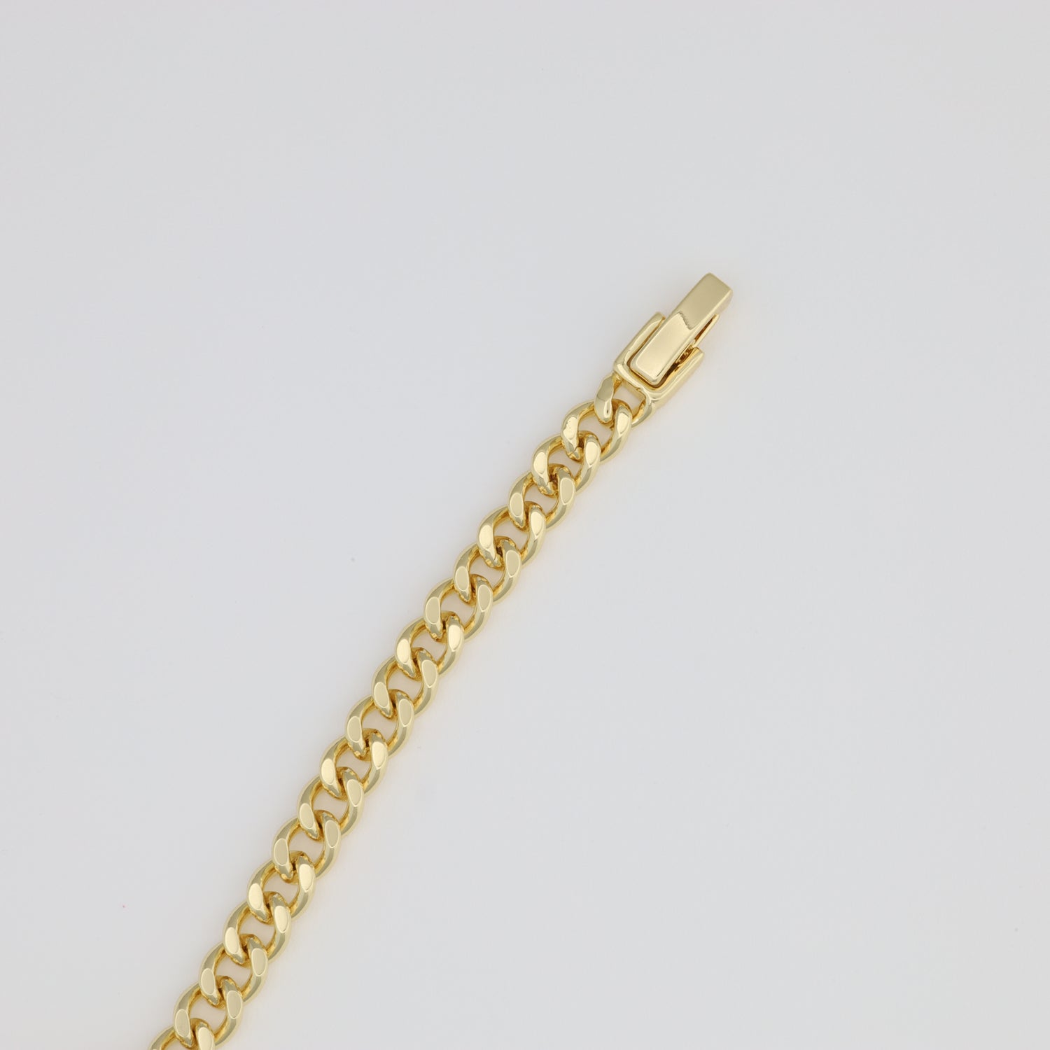 Cat Bracelet whit Cuban Link and Tennis clasp