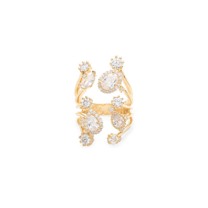 White Zirconia Luxury Ring