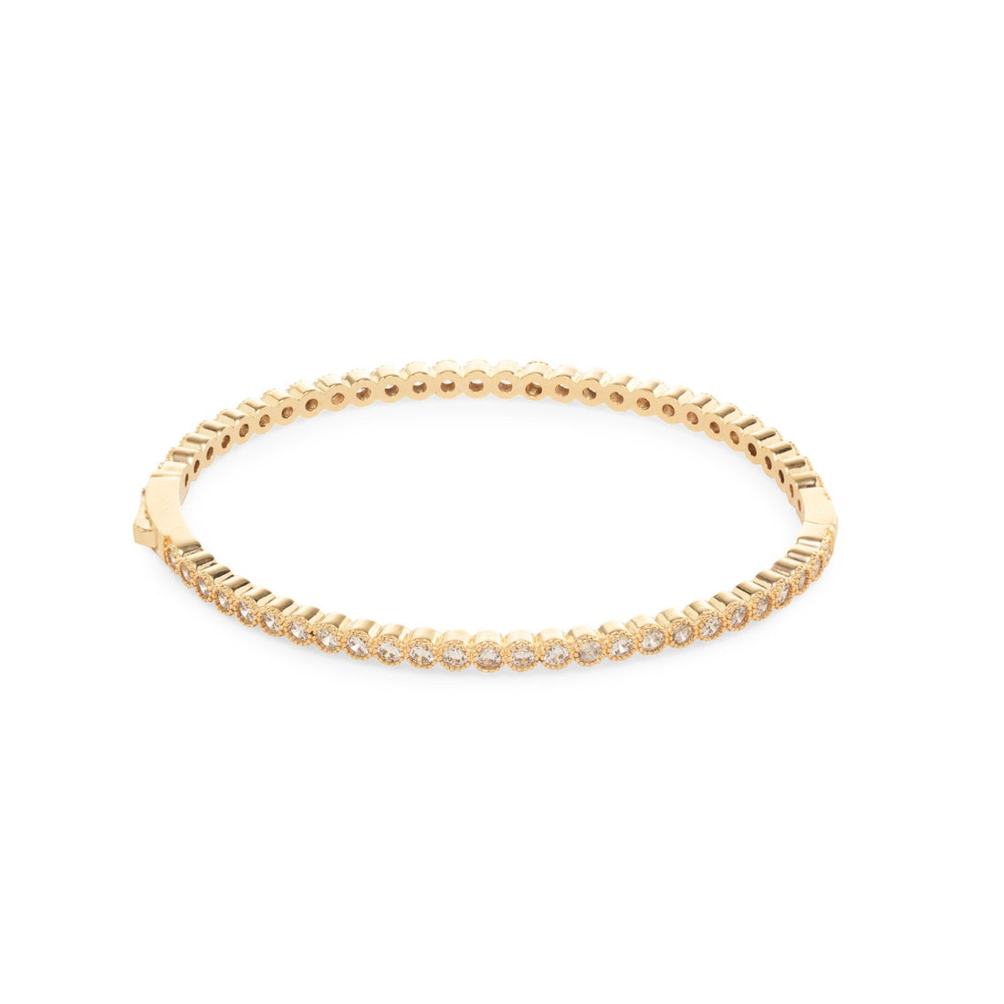 Bubbles White Zirconia Bracelet