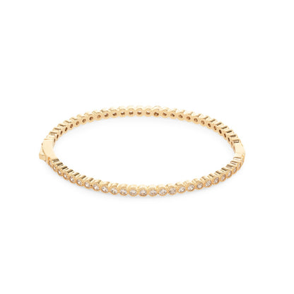 Bubbles White Zirconia Bracelet